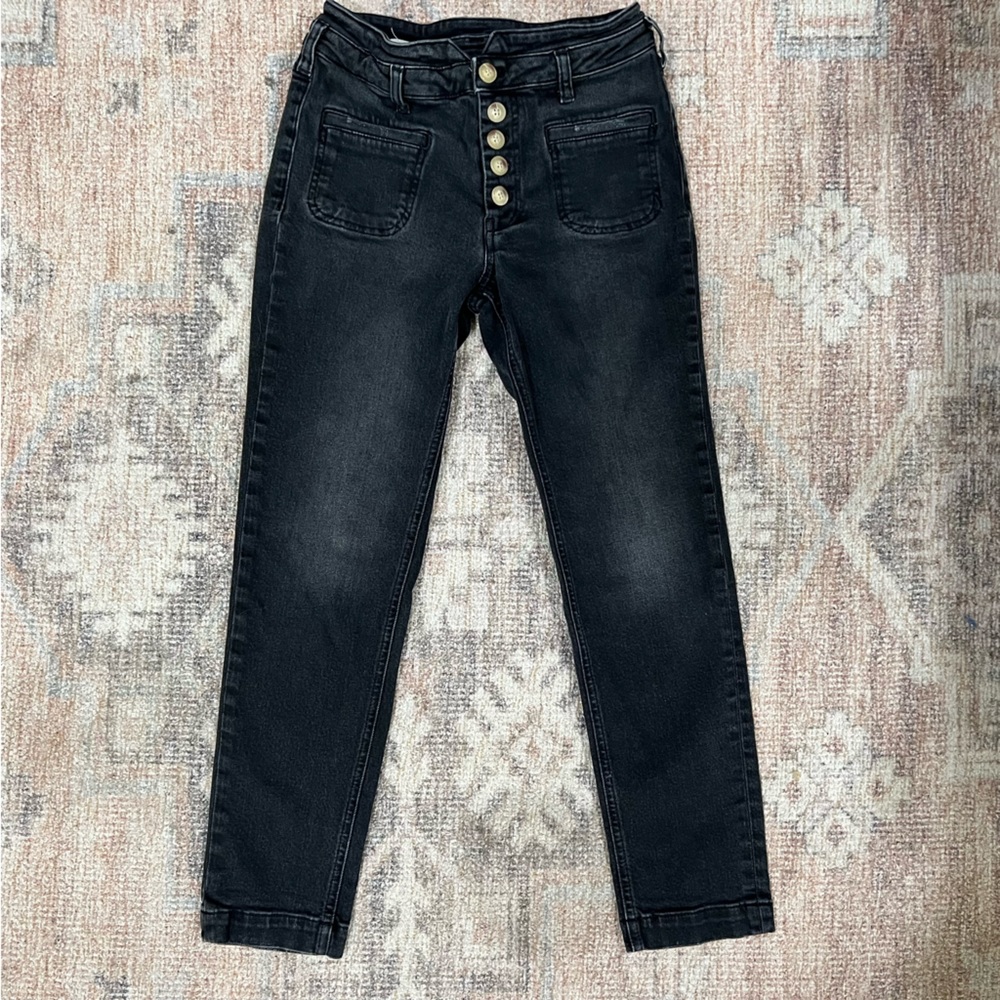 Pilcro and the Letterpress High-Rise Slim Jeans